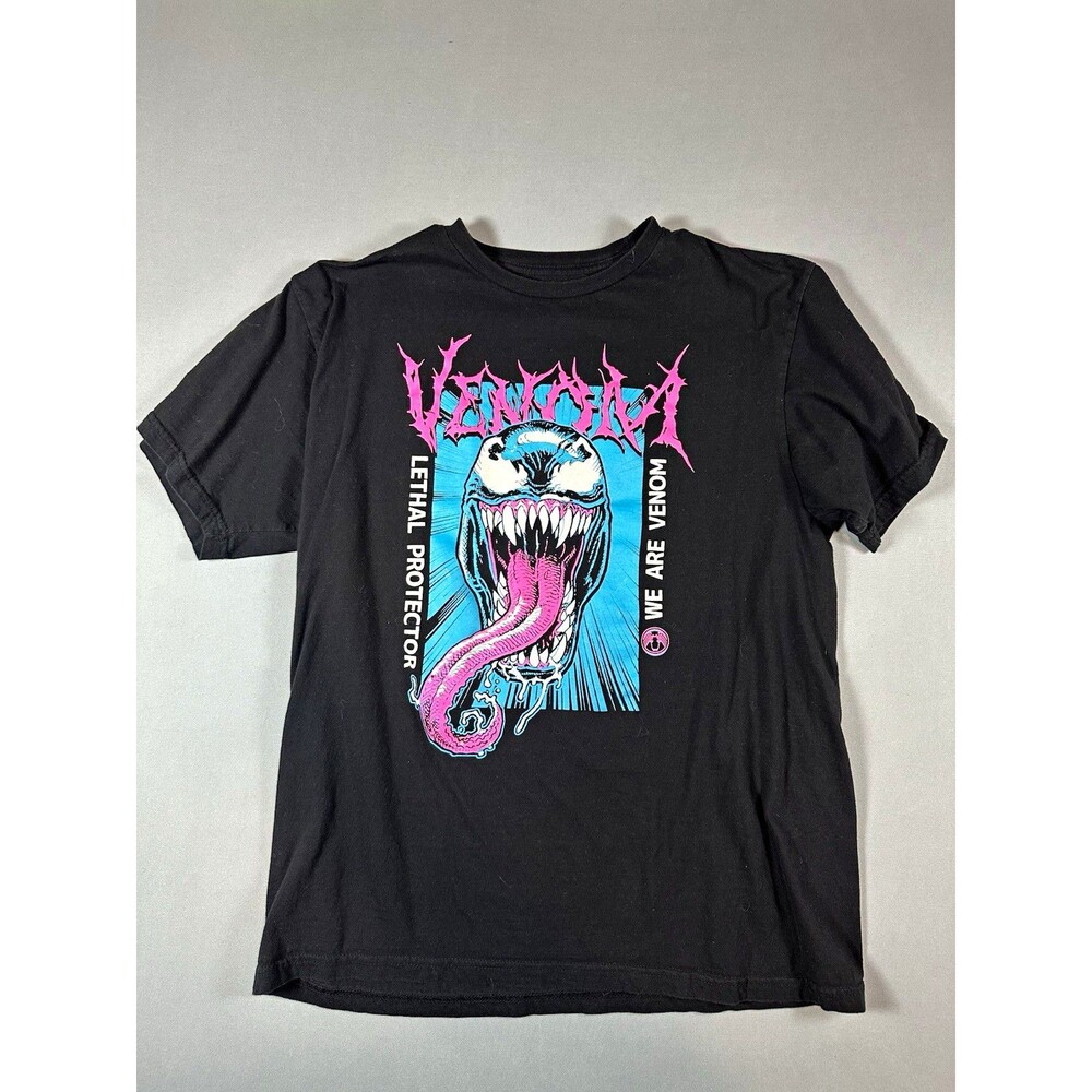 Marvel Venom Lethal Protector We Are Venom Black Graphic T-Shirt Tee